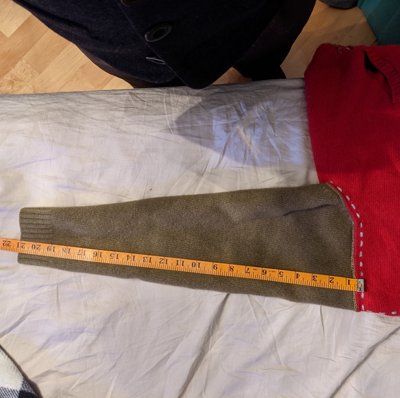 Vintage Christmas lambswool cardigan - Picture 5 of 7